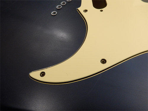Ivory Pearl back plate for a Strat