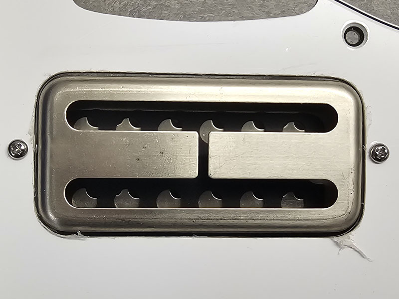 English Mount Filtertron on Stratocaster
