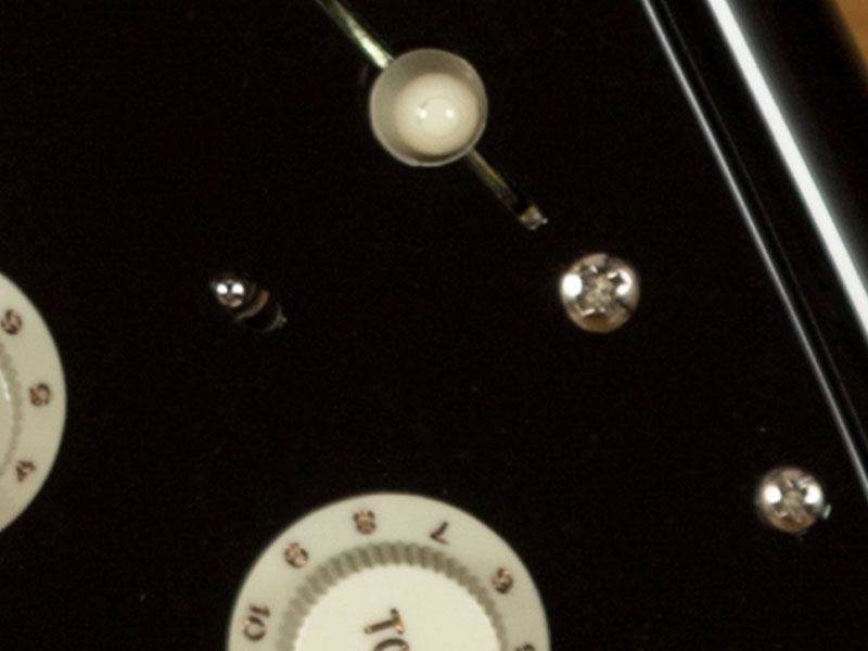 Close up of Gilmour Strat Mini Switch