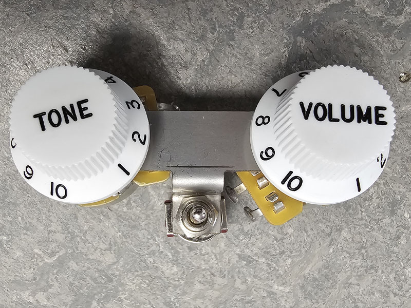 Gilmour Pot and Switch Bracket assmbled