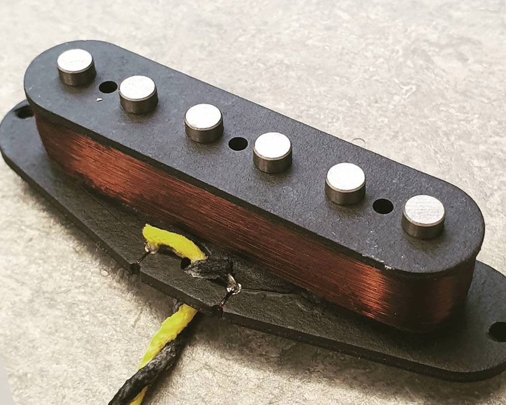 Non-Staggered Single Coil Pickup