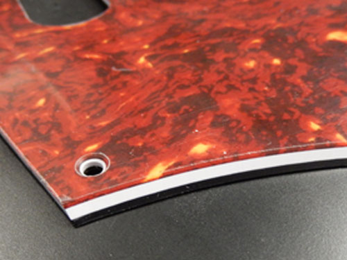 3 Ply Red Tortoise Shell
