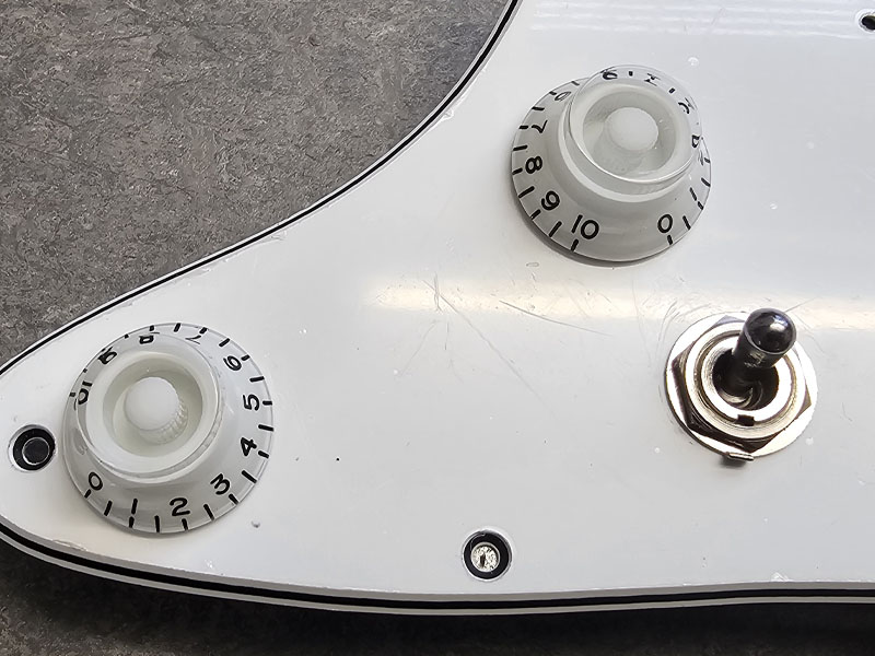 Stratocaster with Toggle switch rather then LEever