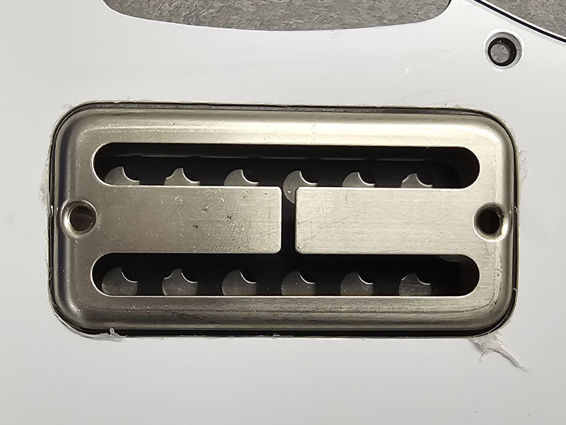 Surface Mount Filtertron on Stratocaster